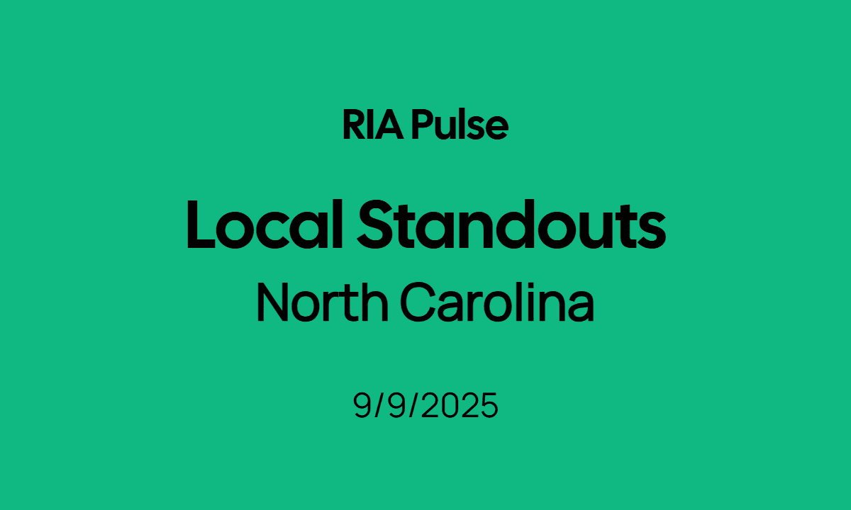 Cover Image for RIA Pulse Local Standouts: North Carolina